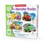 Set primele mele 4 puzzle-uri Monster truck 2-5 ani